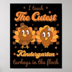 Ich unterrichte die Niedlichen Kindergärtner Truth Poster
