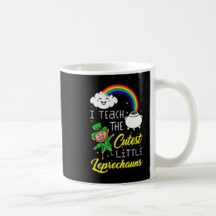 Ich unterrichte die Niedlichen Kobolden St Patrick Kaffeetasse