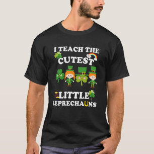 Ich unterrichte die Niedlichen Leprechauns St Patr T-Shirt