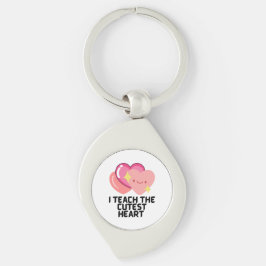 Ich unterrichte die niedlichsten Herzen Schlüsselanhänger