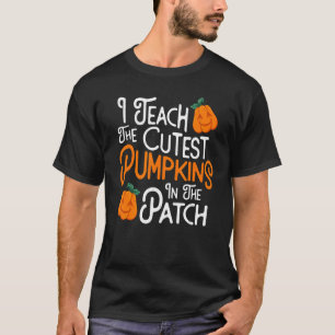 Ich unterrichte die Niedlichsten Kürbis in den Pfl T-Shirt