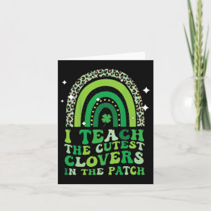 Ich unterrichte die Niedlichsten Uhren in Patch St Karte