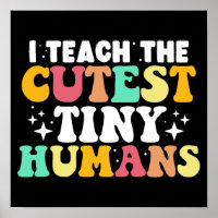 Ich unterrichte die Niedlichsten winzigen Menschen