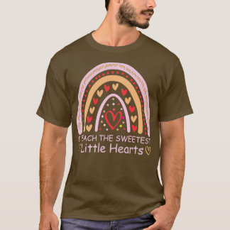 Ich unterrichte die süßeste kleine Herz-Schule und T-Shirt