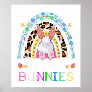 ich unterrichte die süßesten 1. Klässchen-Häschen  Poster