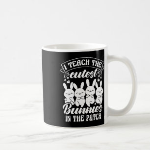 Ich unterrichte die süßesten Kaninchen im Feld Kaffeetasse