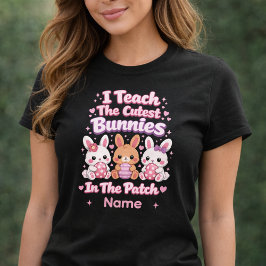 Ich unterrichte die süßesten Kaninchen im Garten T-Shirt