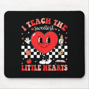 Ich unterrichte die süßesten kleinen Herzen Lehrer Mousepad