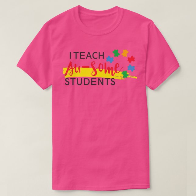 Ich unterrichte einige Studenten T-Shirt (Design vorne)