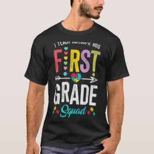 Ich unterrichte großartige Kinder Erste Klasse Squ T-Shirt