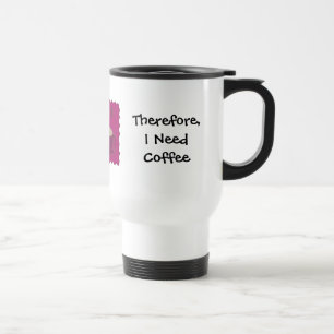Ich unterrichte humorvolle Kaffeeworte Reisebecher