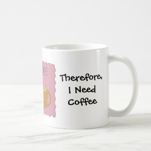 Ich unterrichte humorvolles Kaffeedesign mit Spruc Tasse