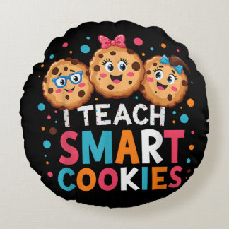 Ich unterrichte intelligente Cookies Rückkehr zur  Rundes Kissen