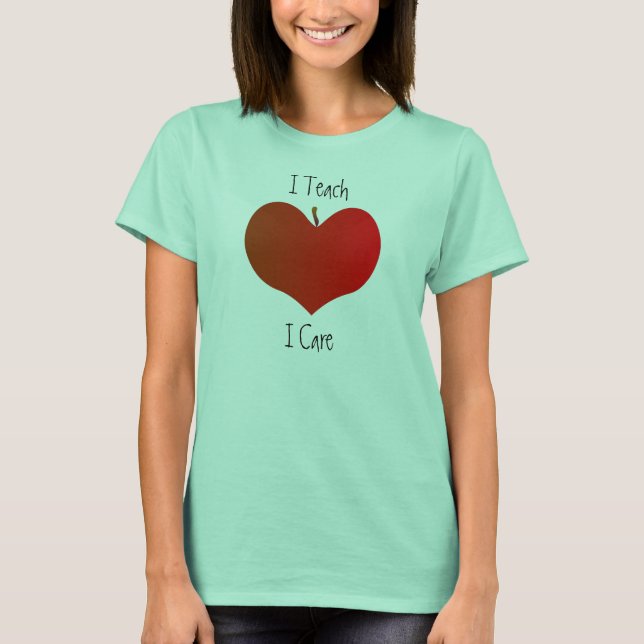 Ich unterrichte, pflege T-Shirt (Vorderseite)