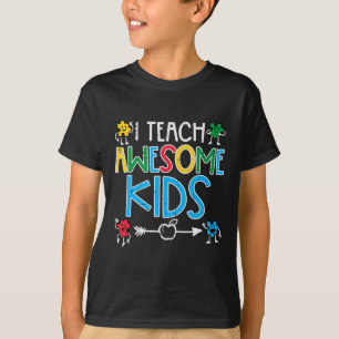 Ich unterrichte Phantastische Kinder-Autismus-Bewu T-Shirt