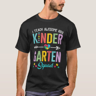 Ich unterrichte Phantastischen Kinder Kinder Kinde T-Shirt