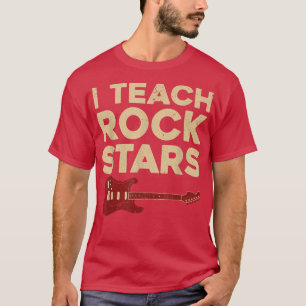 Ich unterrichte RockstarsFunny Band Orchestra Musi T-Shirt