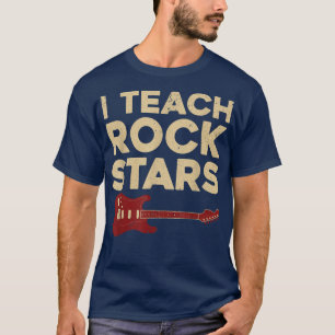 Ich unterrichte RockstarsFunny Band Orchestra Musi T-Shirt