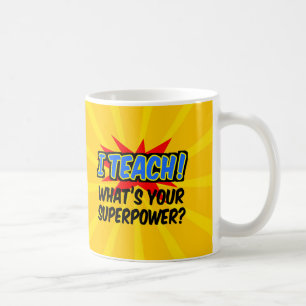 Ich unterrichte, was Ihr Tasse