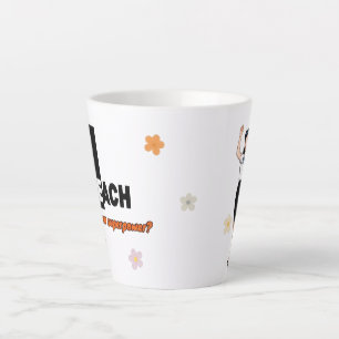 Ich unterrichte Was ist dein Superkraft Becher – G Milchtasse