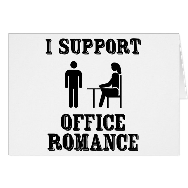 Ich unterstütze das Office Romance (Vorderseite (Horizontal))