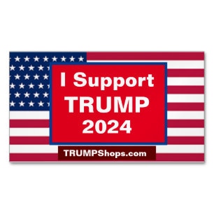 Ich unterstütze das Paket TRUMP 2024 mit 25 Magne Magnetische Visitenkarte