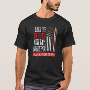 Ich unterstütze das Rote für das Mädchen meines Fr T-Shirt