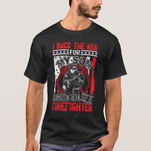 Ich unterstütze das Rote für meinen Sohn, der stol T-Shirt