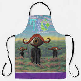 Ich unterstütze das Topeka Art Guild Design Apron Schürze