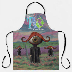 Ich unterstütze das Topeka Art Guild Design Apron Schürze