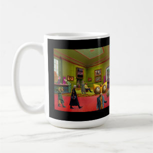 Ich unterstütze den Topeka Art Guild Becher Kaffeetasse