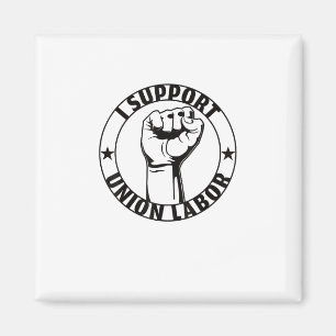 Ich unterstütze die Gewerkschaft der Gewerkschaft  Magnet