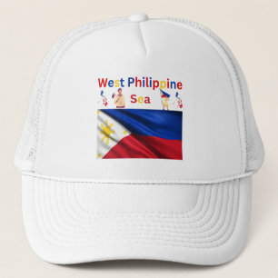 Ich unterstütze die Philippinen im westphilippinis Truckerkappe