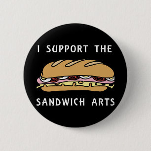 Ich unterstütze die Sandwichkunst Button