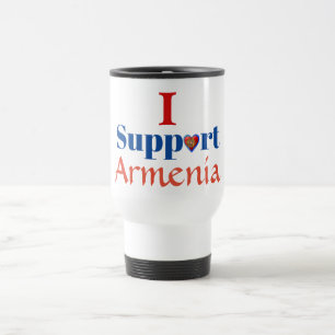 Ich unterstütze die Tasse Armeniens