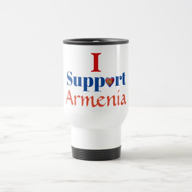 Ich unterstütze die Tasse Armeniens (Mittel)