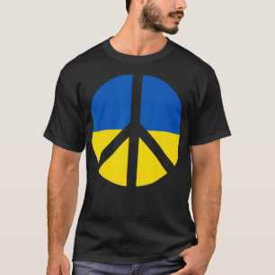 Ich unterstütze die Ukraine bei der Zusammenarbeit T-Shirt