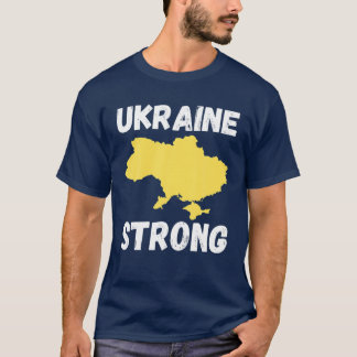 Ich unterstütze die Ukraine nachdrücklich für die  T-Shirt