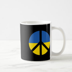 Ich unterstütze die Ukraine Stehe mit der Ukraine Kaffeetasse