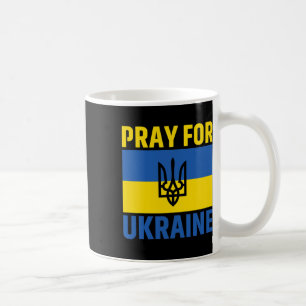 Ich unterstütze die Ukraine Stehe mit der Ukraine Kaffeetasse