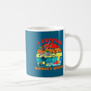 Ich unterstütze Frauenrechte Lustige Memes Hausfra Kaffeetasse