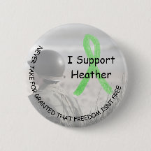 Ich unterstütze Heather, Freedom is not Free butto