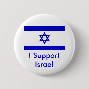 Ich unterstütze Israel Button