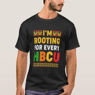 Ich unterstütze jedes historische schwarze College T-Shirt