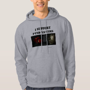 Ich unterstütze PTSD-Opfer Hoodie