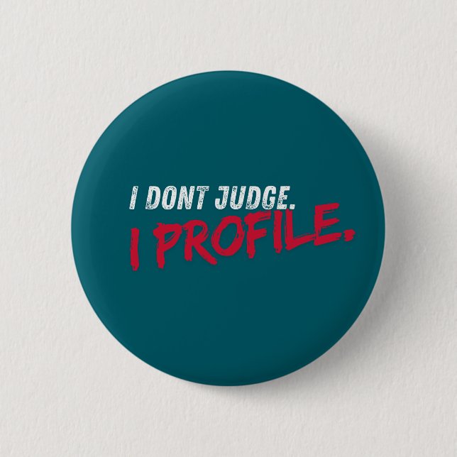 Ich urteile nicht button (Vorderseite)