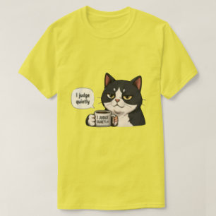 Ich urteile still Lustig   Sarcastic Introvert T-Shirt