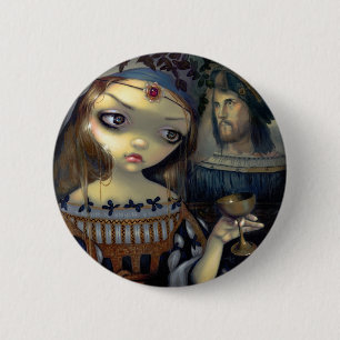 "Ich Vampiri: Lucrezia Borgia" Knopf Button
