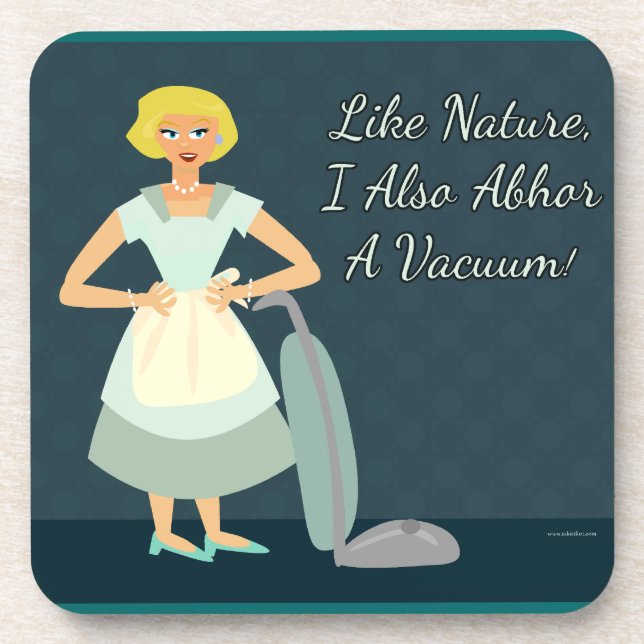 Ich verabscheue ein Vakuum Untersetzer (Vorderseite)