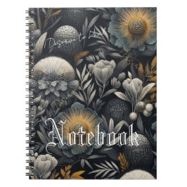 Ich verdiene es zu heilen - Moody Botanical Design Notizblock